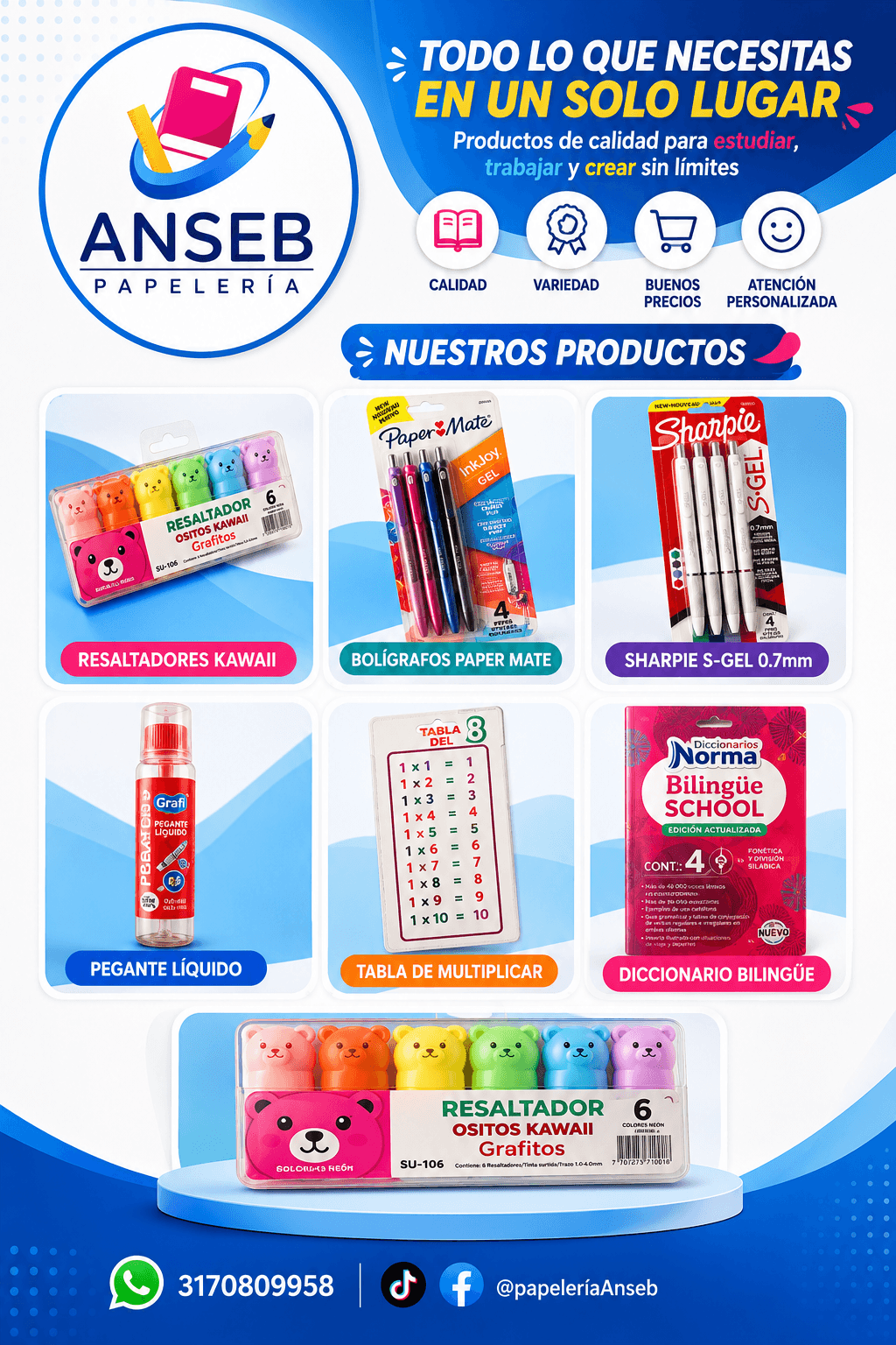 Papelería ANSEB